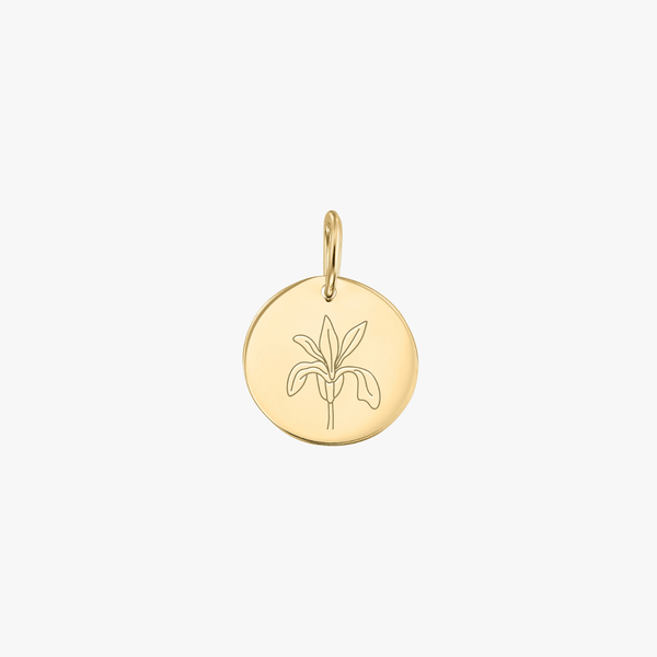 Pendentifs fleur de naissance